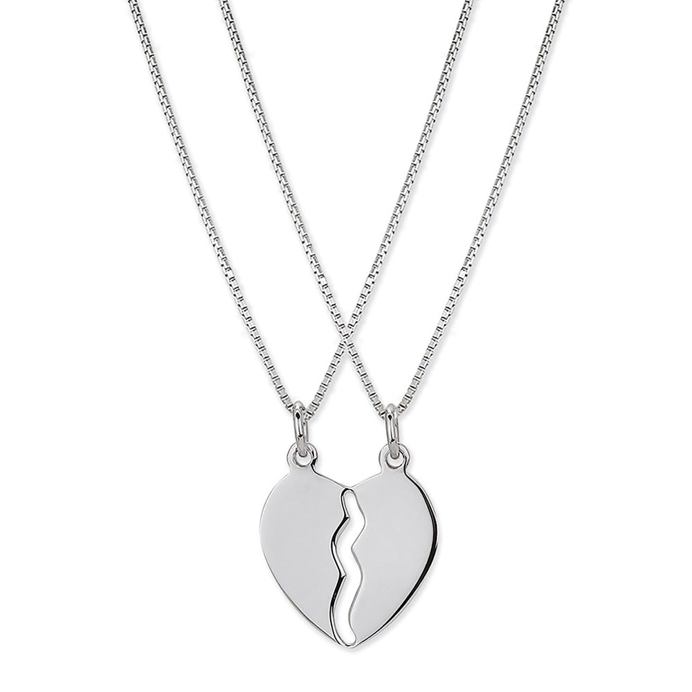 Luxe Shared Heart Necklace Set – Rachel Quinn